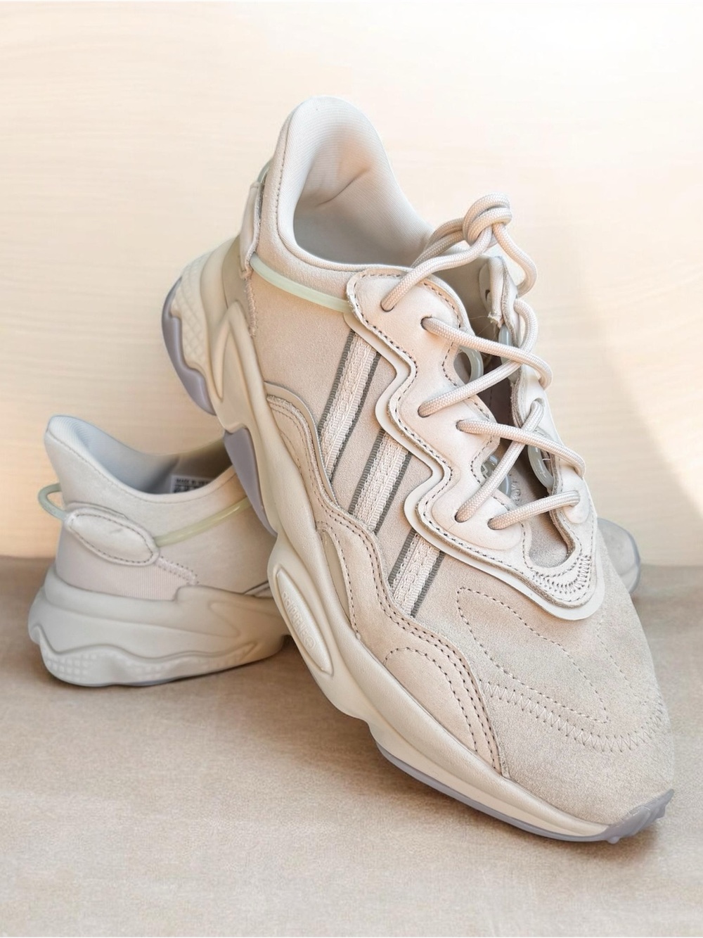 adidas Chunky Runner Sneakers in Light Gray